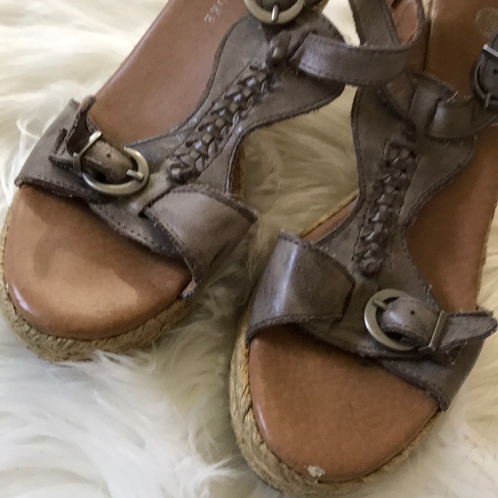 A U D R E Y B R O O K E Leather Espadrilles - image 4